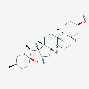 molecular formula C27H44O3 B178598 Epismilagenin CAS No. 16653-88-6