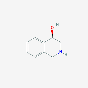 molecular formula C9H11NO B178601 (4r)-1,2,3,4-Tetrahydroisoquinolin-4-ol CAS No. 105181-85-9