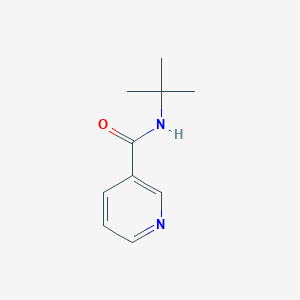 molecular formula C10H14N2O B178641 N-叔丁基烟酰胺 CAS No. 15828-08-7