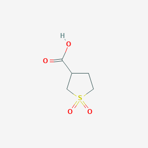 molecular formula C5H8O4S B178652 Tetrahydrothiophene-3-carboxylic acid 1,1-dioxide CAS No. 4785-67-5