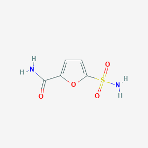 B178655 5-Sulfamoylfuran-2-carboxamide CAS No. 87299-80-7