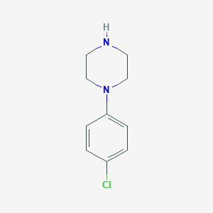 molecular formula C10H13ClN2 B178656 1-(4-Chlorophenyl)piperazine CAS No. 38212-33-8