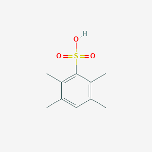 molecular formula C10H14O3S B178661 2,3,5,6-Tetramethylbenzenesulfonic acid CAS No. 4681-78-1
