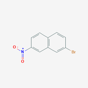 molecular formula C10H6BrNO2 B178671 2-Bromo-7-nitronaphthalene CAS No. 102153-46-8