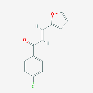 molecular formula C13H9ClO2 B178744 (E)-1-(4-chlorophenyl)-3-(furan-2-yl)prop-2-en-1-one CAS No. 114570-70-6