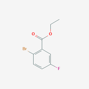 molecular formula C9H8BrFO2 B178758 Ethyl 2-bromo-5-fluorobenzoate CAS No. 139911-28-7