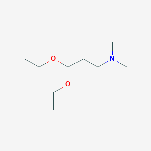molecular formula C9H21NO2 B178806 (3,3-Diethoxypropyl)dimethylamine CAS No. 16851-30-2