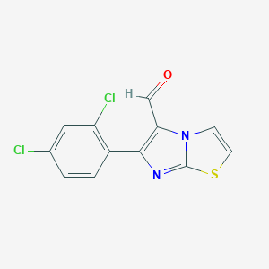 6-(2,4-Dichlorophenyl)imidazo[2,1-b][1,3]thiazole-5-carbaldehyde