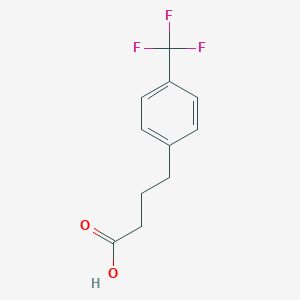 molecular formula C11H11F3O2 B178839 4-(4-(三氟甲基)苯基)丁酸 CAS No. 136295-01-7