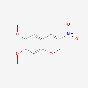 6,7-Dimethoxy-3-nitro-2H-chromene