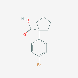 1-(4-Bromophenyl)cyclopentanecarboxylic acid