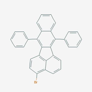molecular formula C32H19Br B178900 3-Bromo-7,12-diphenylbenzo[k]fluoranthene CAS No. 187086-32-4