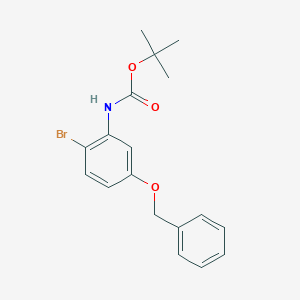 tert-Butyl (5-(benzyloxy)-2-bromophenyl)carbamate