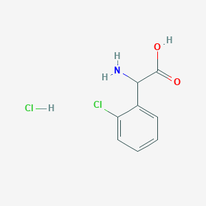 2-Amino-2-(2-chlorophenyl)acetic acid hydrochloride