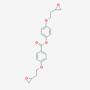 Benzoic acid, 4-[2-(2-oxiranyl)ethoxy]-, 4-[2-(2-oxiranyl)ethoxy]phenyl ester