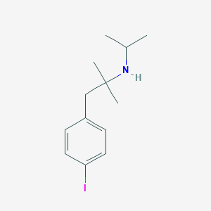 molecular formula C13H20IN B017899 1-(4-iodophenyl)-2-methyl-N-propan-2-ylpropan-2-amine CAS No. 108708-53-8