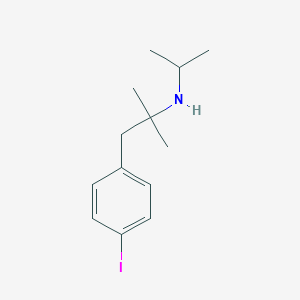 molecular formula C13H20IN B017899 1-(4-Iodophenyl)-2-methyl-n-(propan-2-yl)propan-2-amine CAS No. 108708-53-8