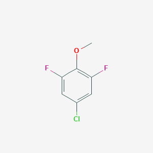 molecular formula C7H5ClF2O B179022 4-Chloro-2,6-difluoroanisole CAS No. 170572-51-7