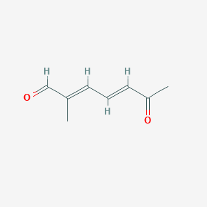 (2E,4E)-2-methyl-6-oxohepta-2,4-dienal