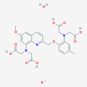 molecular formula C26H29KN3O11 B179057 CID 16219920 CAS No. 149022-19-5