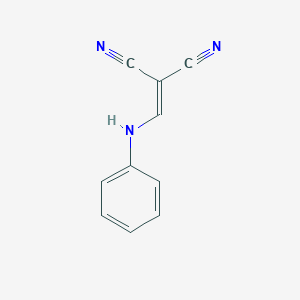 molecular formula C10H7N3 B179061 2-(Anilinomethylene)malononitrile CAS No. 1202-48-8