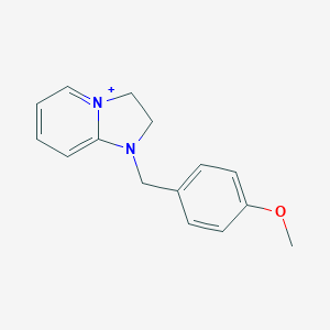 1-(4-Methoxybenzyl)-2,3-dihydro-imidazo[1,2-A]pyridin-1-ium