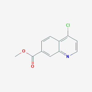 molecular formula C11H8ClNO2 B179093 Methyl 4-chloroquinoline-7-carboxylate CAS No. 178984-69-5