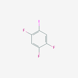 molecular formula C6H2F3I B179094 1,2,4-trifluoro-5-iodobenzene CAS No. 17533-08-3