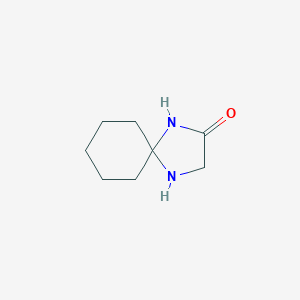 molecular formula C8H14N2O B179115 1,4-二氮杂螺[4.5]癸烷-2-酮 CAS No. 19718-88-8