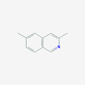 molecular formula C11H11N B017914 3,6-二甲基异喹啉 CAS No. 102878-58-0