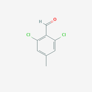 molecular formula C8H6Cl2O B179168 2,6-Dichloro-4-methylbenzaldehyde CAS No. 116070-31-6