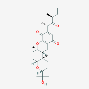 molecular formula C28H40O6 B017917 Cochlioquinone B CAS No. 32450-26-3