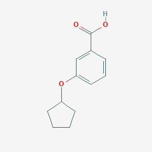 molecular formula C12H14O3 B179187 3-(环戊氧基)苯甲酸 CAS No. 158860-99-2