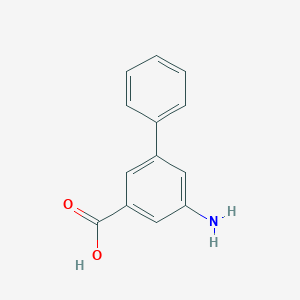 molecular formula C13H11NO2 B179190 3-Amino-5-phenylbenzoic acid CAS No. 129192-15-0