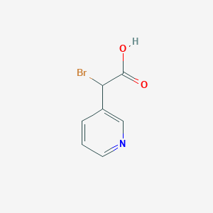 B179213 Bromo(pyridin-3-yl)acetic acid CAS No. 1205556-96-2