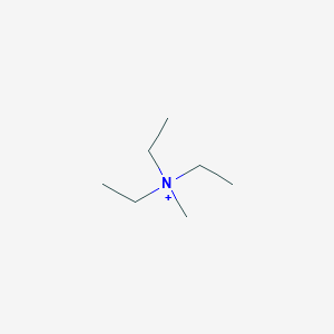 molecular formula C7H18N+ B179257 n,n-Diethyl-n-methylethanaminium CAS No. 302-57-8