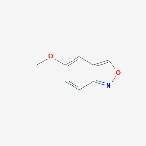 molecular formula C8H7NO2 B179264 5-Methoxybenzo[c]isoxazole CAS No. 122528-39-6