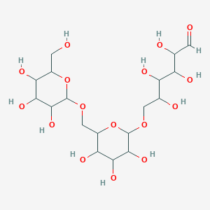 molecular formula C18H32O16 B179266 Dextran CAS No. 9004-54-0