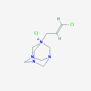 molecular formula C9H16Cl2N4 B179280 1-(3-Chloroallyl)-3,5,7-triaza-1-azoniaadamantane chloride CAS No. 4080-31-3