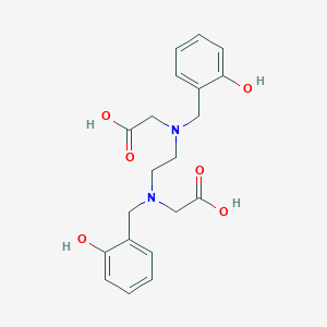 molecular formula C20H24N2O6·HCl·XH2O B179286 N,N'-双(2-羟基苯甲基)乙二胺-N,N'-二乙酸 CAS No. 35369-53-0