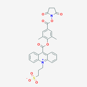 molecular formula C30H26N2O9S B179288 Nsp-dmae-nhs 