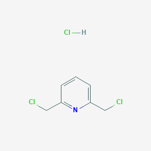 molecular formula C7H8Cl3N B179293 2,6-双(氯甲基)吡啶盐酸盐 CAS No. 55422-79-2