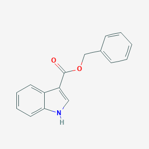 molecular formula C16H13NO2 B179295 benzyl 1H-indole-3-carboxylate CAS No. 148357-04-4