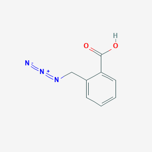 molecular formula C8H7N3O2 B179309 2-(叠氮甲基)苯甲酸 CAS No. 289712-57-8