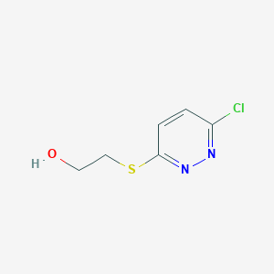 2-[(6-Chloro-3-pyridazinyl)thio]ethanol