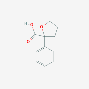 molecular formula C11H12O3 B179330 2-Phenyltetrahydrofuran-2-carboxylic acid CAS No. 19679-84-6