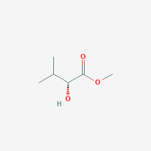 molecular formula C6H12O3 B179393 (R)-Methyl 2-hydroxy-3-methylbutanoate CAS No. 90244-32-9
