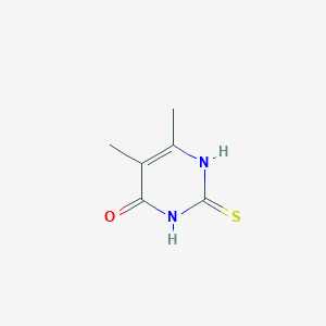 molecular formula C6H8N2OS B179397 5,6-二甲基-2-硫尿嘧啶 CAS No. 28456-54-4