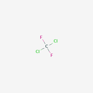 molecular formula CCl2F2 B179400 二氯二氟甲烷 CAS No. 75-71-8