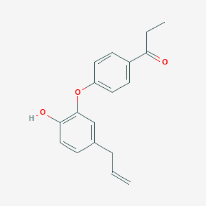 molecular formula C18H18O3 B179401 Isomagnolone CAS No. 155709-41-4